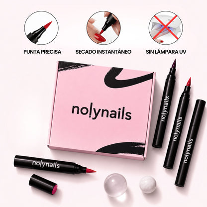 5 esmaltes en rotulador sin lámpara UV | Nolynails™